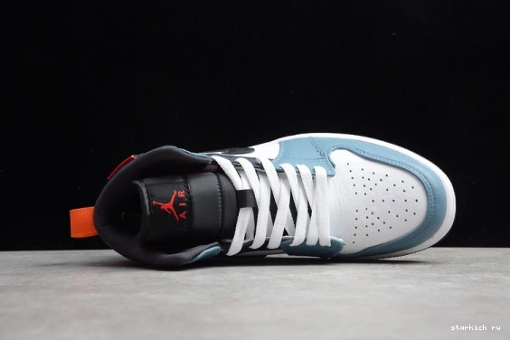 White CU2802-100 x Jordan Facetasm 1 Blue Fearless CU2802-100 Mid  0220